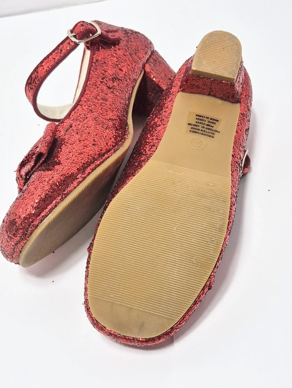 Dorothy's Ruby Red Wizard Of Oz Shoes